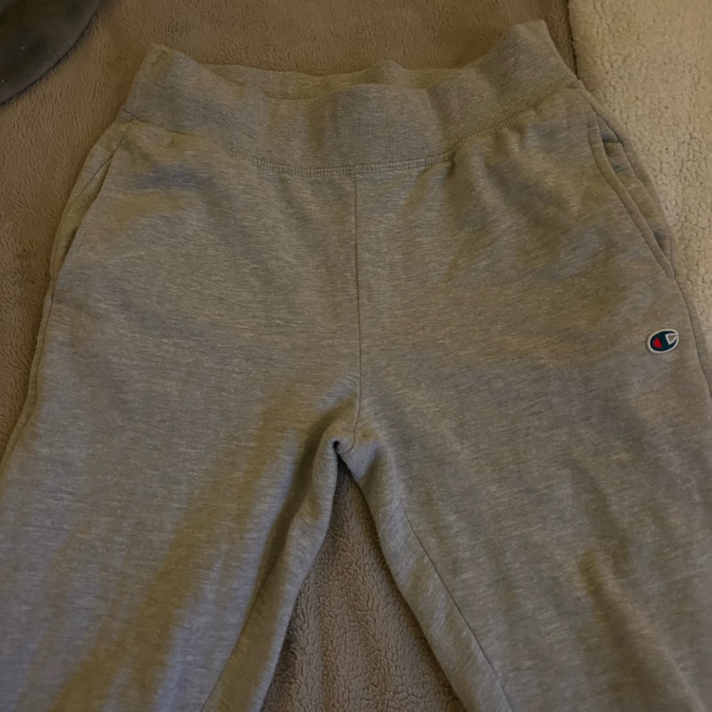 Men’s/boys Champions gray sweatpants